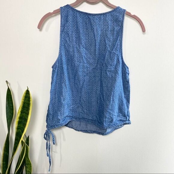 Universal thread denim look printed boho tank xs - Picture 4 of 6